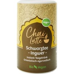 Vegaaninen Chai Latte musta luomutee, inkivääri - 220 g