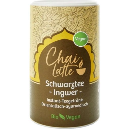 Chai Latte fekete tea – gyömbér vegán bio - 220 g