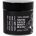 Zielona maska superfood dla skóry zanieczyszczonej i mieszanej