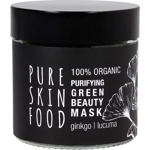 Organic Purifying Green Beauty Mask Ginkgo - Lucuma - 60 ml