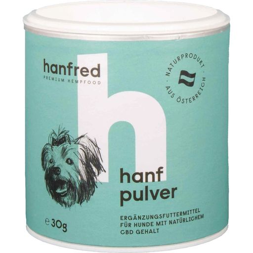 Hanfred Canapa in Polvere per Cani - 30 g