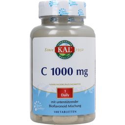 KAL Vitamin C 1000 Plus S/R - 100 Tabletten