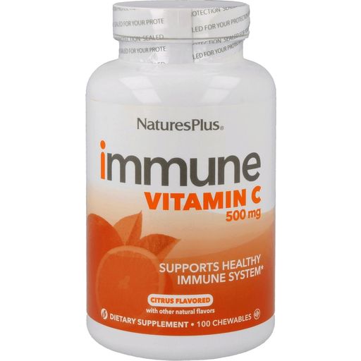 Nature's Plus Immune Vit.C pastilky - 100 pastiliek na cmúľanie