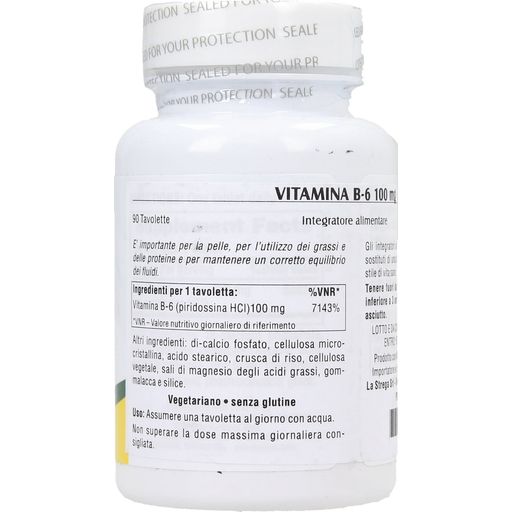 Nature's Plus Vitamin B-6 100mg - 90 tablets