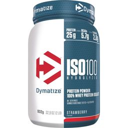 ISO 100 Hydrolysed Whey Protein Isolate, 932g - Strawberry