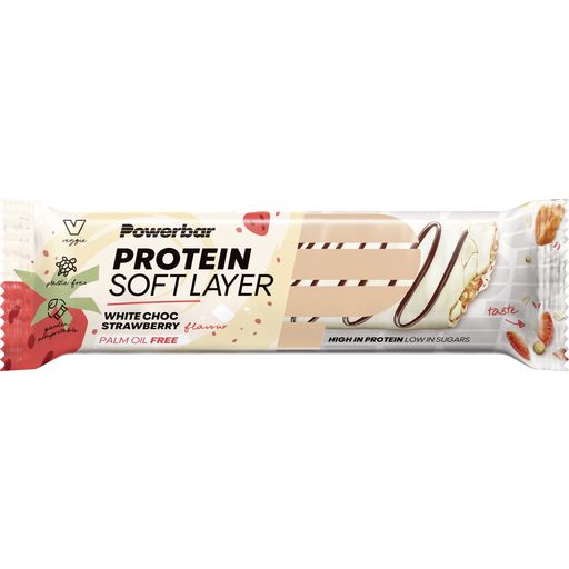 Powerbar Tyčinka Protein Soft Layer - Strawberry White Chocolate
