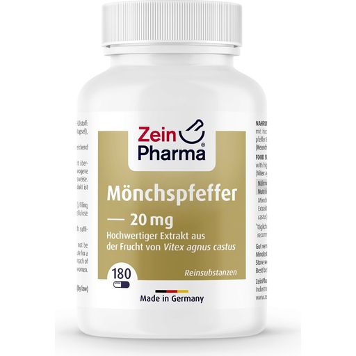 ZeinPharma Monnikspeper 20 mg - 180 Capsules
