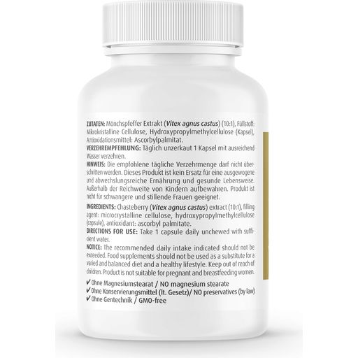 ZeinPharma Gattilier 20 mg - 180 gélules