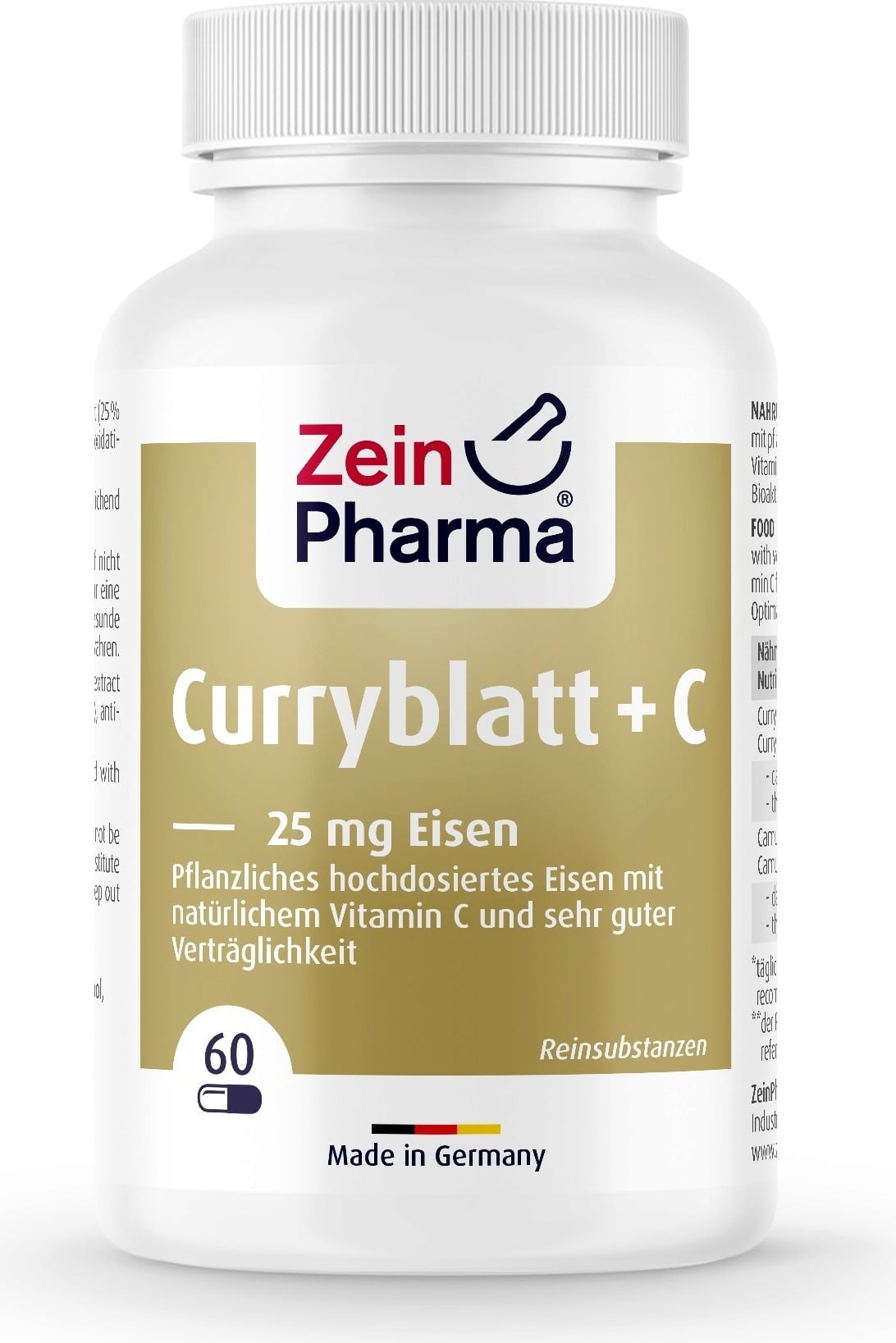 ZeinPharma Curry Leaf + C - 60 capsules