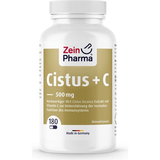 ZeinPharma Cistus + C 500 mg - 180 kapsúl