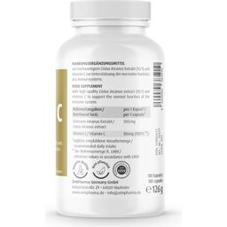 ZeinPharma Cistus + C 500mg - 180 Capsules