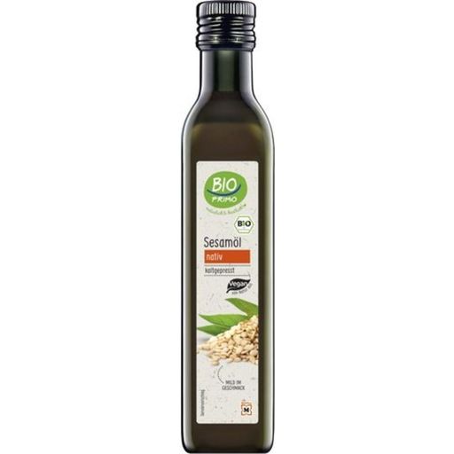 BIO PRIMO Olej sezamowy nativ tłoczony na zimno - 250 ml