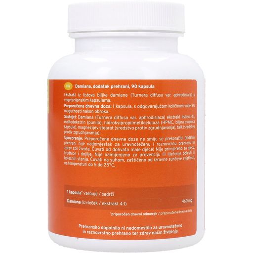 FutuNatura Damiana 450 mg - 90 kapselia