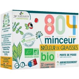 3 Chenes Laboratories 804® Organic Fat Burner, bio - 32 tabl.