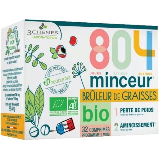 3 Chenes Laboratoires Bio 804® Organic Fat Burner - 32 tablet