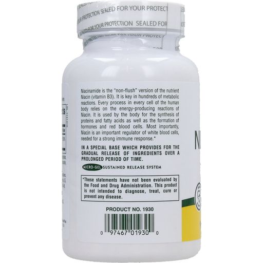 Nature's Plus Niacinamide 1000 mg S/R - 90 tablet