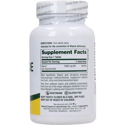 Nature's Plus Niacinamide 1000 mg S/R - 90 Tabletten