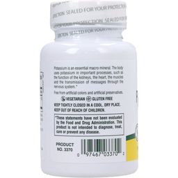 Nature's Plus Potassium 99 mg - 90 tablettia