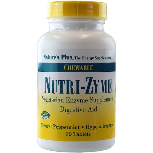 Nature's Plus Nutri-Zyme - 90 Tabletek do żucia