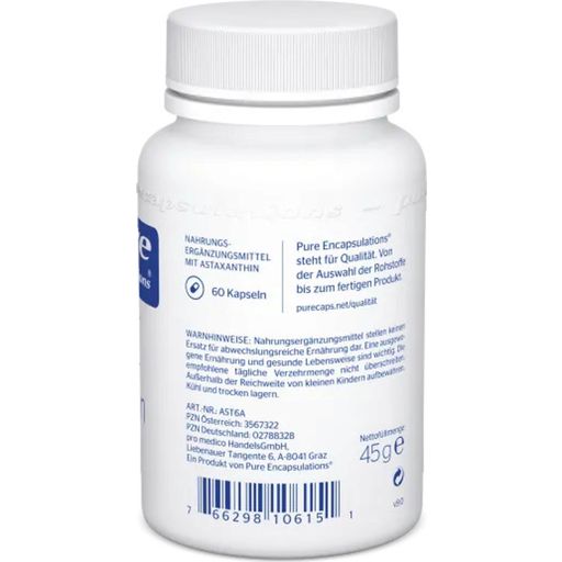 pure encapsulations Astaxantina - 60 capsule