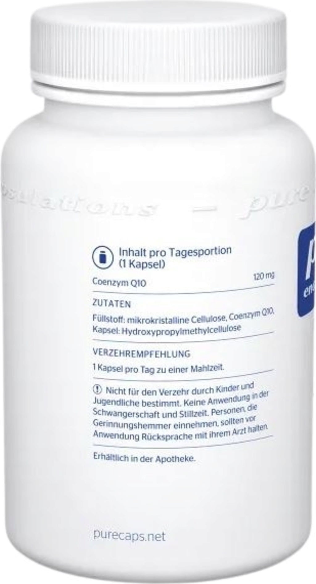 pure encapsulations CoQ10 120mg - 120 capsules
