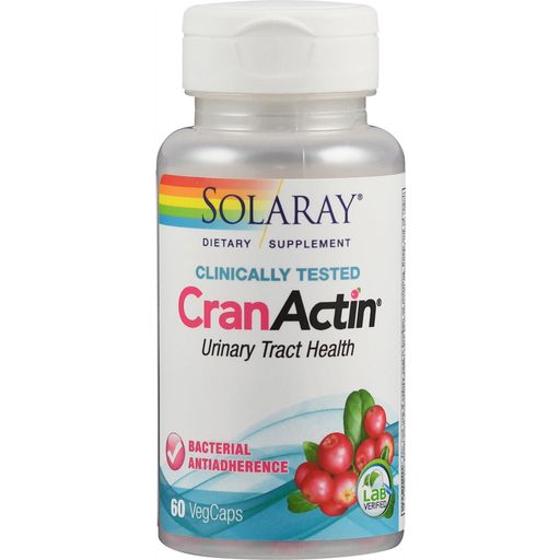 Solaray CranActin Cranberryextrakt Kapslar - 60 veg. kapslar