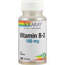 Solaray Vitamina B2 en Cápsulas - 100 cápsulas vegetales