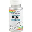Solaray Biotina in Capsule - 60 capsule veg.