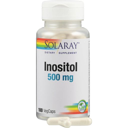 Solaray Inositol 500 mg - 100 Vegetarische Capsules