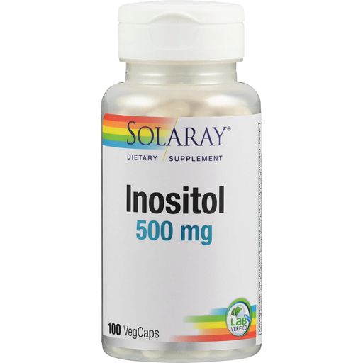 Solaray Inositol 500 mg - 100 Vegetarische Capsules