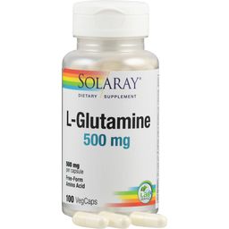 Solaray L-Glutamine - Gélules - 100 gélules veg.