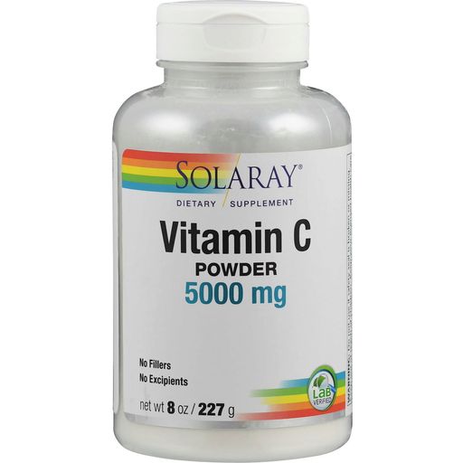 Solaray Vitamin C Pulver - 227 g