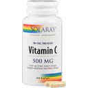Solaray 2 Stage Time Release Vitamin C Capsules - 100 veg. capsules