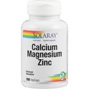 Solaray Kalcium, Magnézium, Cink kapszula