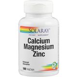Solaray Calcium, Magnesium, Zinc Capsules