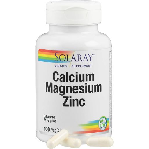Solaray Calcium, Magnesium, Zink Kapseln