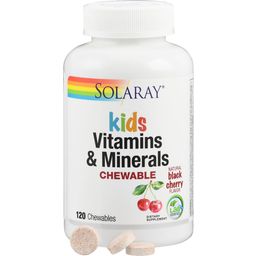 Solaray Kids Multi-Vitamin rágótabletta - 120 rágótabletta