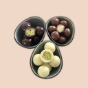NATURAL CRUNCHY Топчета от нахут PeaBello - тъмен шоколад