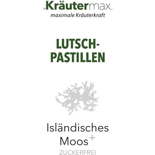 Kräutermax Isländsk Mossa + Pastiller - 36 Pastiller
