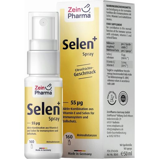 ZeinPharma Selenium Plus Spray 55µg - 50 ml