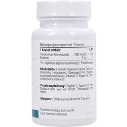 Vitaplex Vitamin A + Bioperine™ - 90 gélules