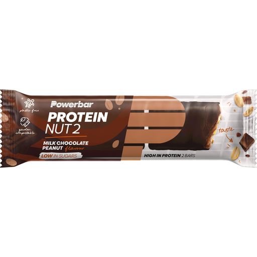 PowerBar Протеинов бар Nut2 - фъстъци - млечен шоколад