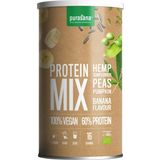 Veganer Proteinmix Hanf-, Sonnenblumen-, Erbsen-, Kürbisprotein, Bio