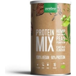 Mix Proteico Vegan Bio - Piselli, Girasole e Canapa - Cacao