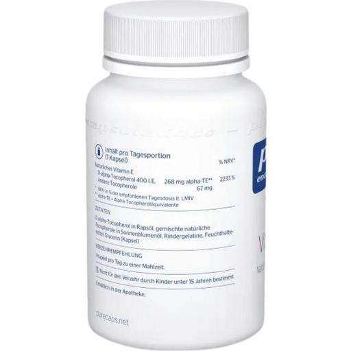 pure encapsulations E-vitamiini - 90 kapselia