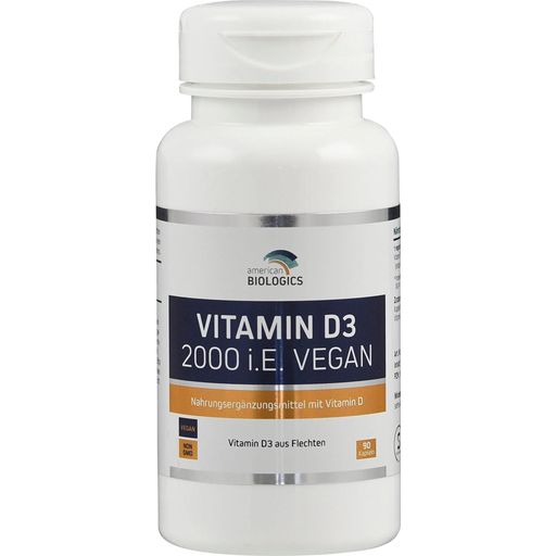 American Biologics Vitamin D3 - 90 veg. kapsule
