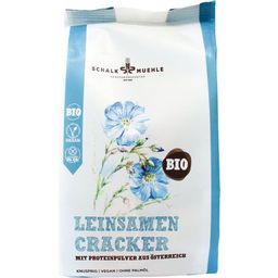 Schalk Mühle Bio pirini krekerji - lanena semena - 80 g