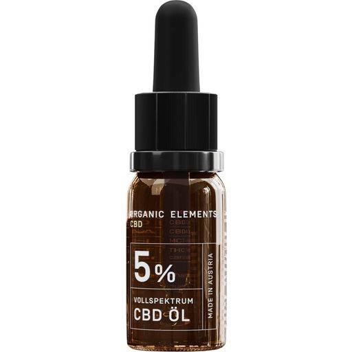 Organic Elements 5% CBD olje polnega spektra - 10 ml