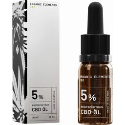 Organic Elements CBD Breed Spectrum 5% - 10 ml