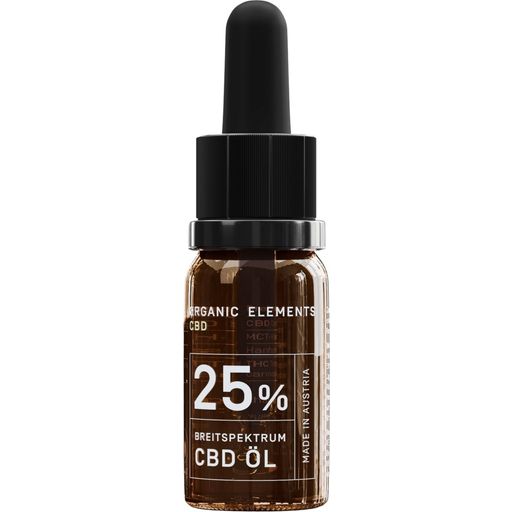 Organic Elements 25% CBD olje širokega spektra - 10 ml